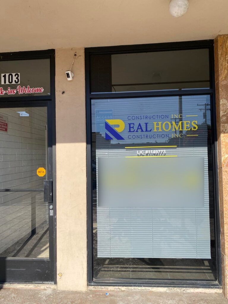 RealHomes Construction office, Suite 103, 2000 W Lincoln Ave, Anaheim